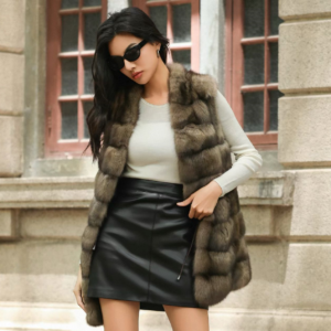 Russian sable tortora vest HK 2900